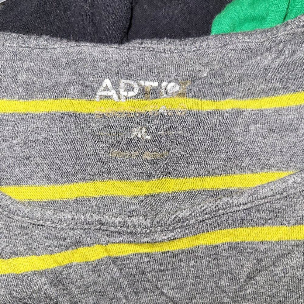 Apt. 9 striped short sleeve tee Size XL - Picture 7 of 7